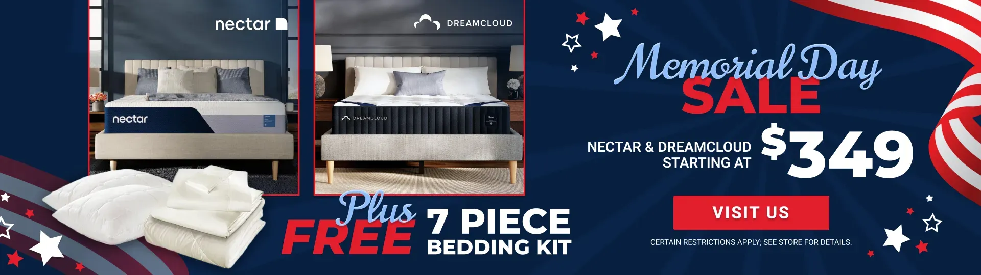 Memorial Day Sale Nectar/Dreamcloud